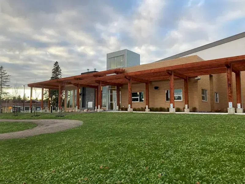 Construction commerciale au Nouveau-Brunswick – bâtiment en cours de construction